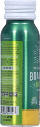 Brain Juice Original Liquid Nutritional Supplement Perspective: left