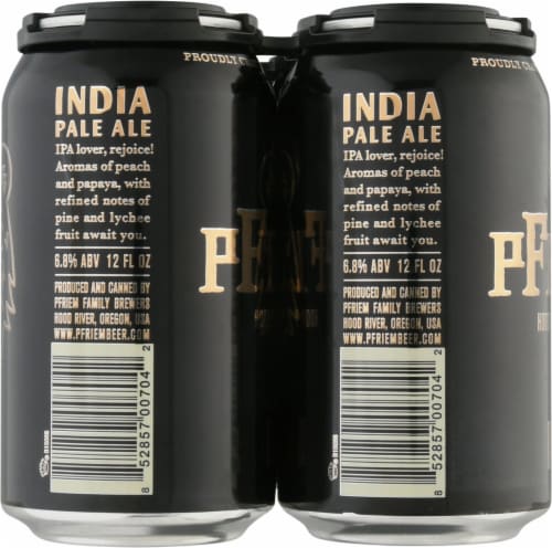 pFriem Classic IPA Beer Perspective: left