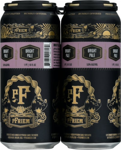 pFriem™ Bright Pale Ale Beer Perspective: left