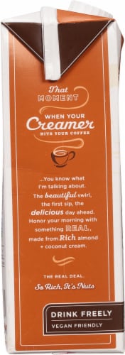 Califia Farms Hazelnut Coffee Creamer Perspective: left