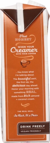 Califia Farms Hazelnut Coffee Creamer Perspective: left