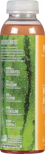 We Grow Water™ Watermelon Lemon Ginger Juice Blend Perspective: left