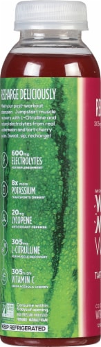 We Grow Water Watermelon Tart Cherry Juice Blend Perspective: left