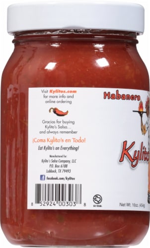 Kylito's Scorching Habanero Salsa Perspective: left