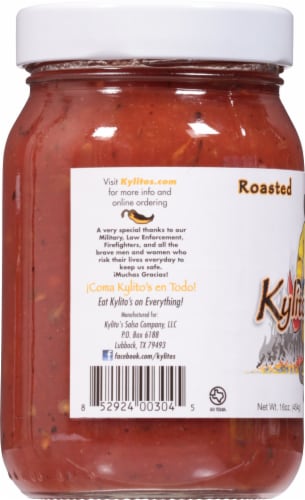 Kylito's Roasted Salsa Perspective: left