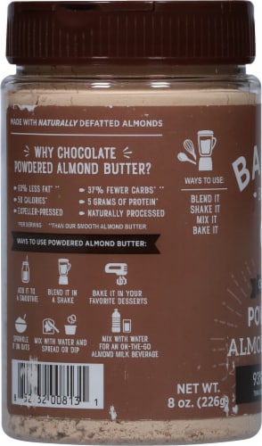 Barney Butter® Chocolate Powdered Almond Butter Perspective: left