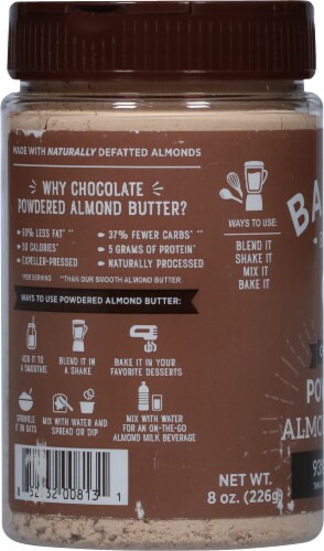 Barney Butter® Chocolate Powdered Almond Butter Perspective: left