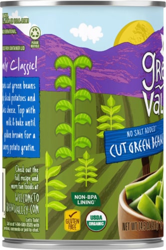 Green Valley® Organic Cut Green Beans Perspective: left
