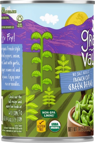 Green Valley® Organics French Cut Green Beans Perspective: left