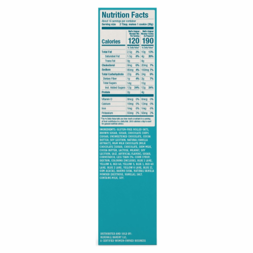 Meli's Original Monster Gluten-Free Cookie Mix Perspective: left