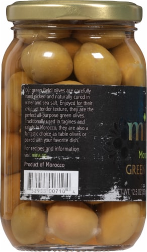 Mina® Moroccan Green Olives Perspective: left