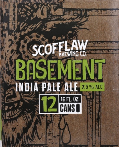 Scofflaw Basement India Pale Ale Perspective: left