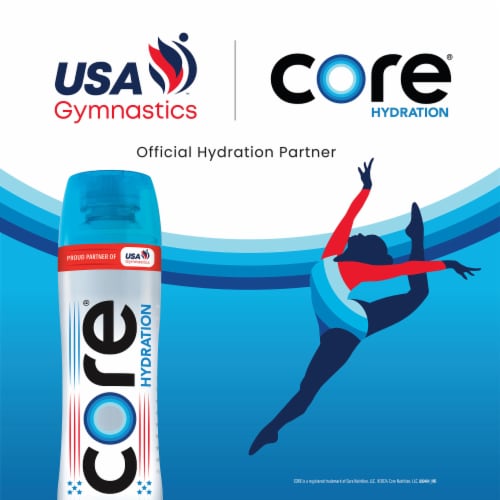 Core® Hydration Nutrient Enhanced Bottled Water Perspective: left