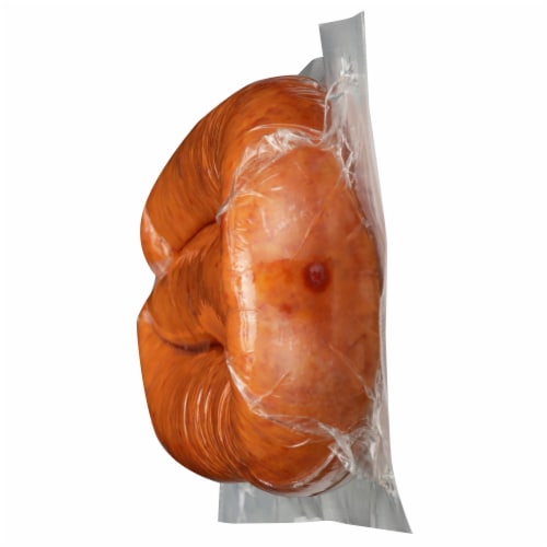 Down Home Brand Hickory Smoked Sausage Perspective: left