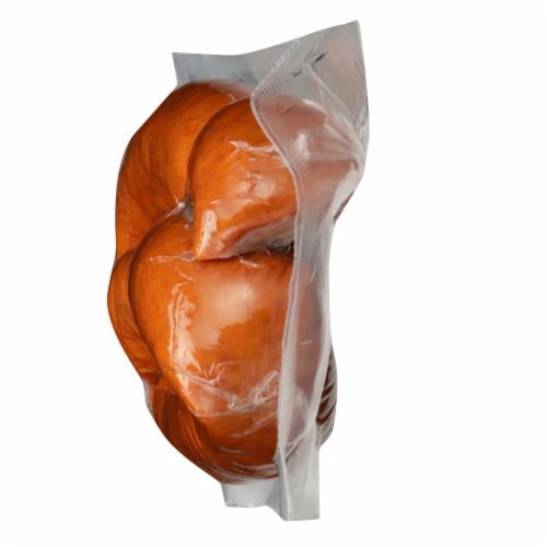 Down Home Brand Jalapeno Hickory Smoked Sausage Perspective: left