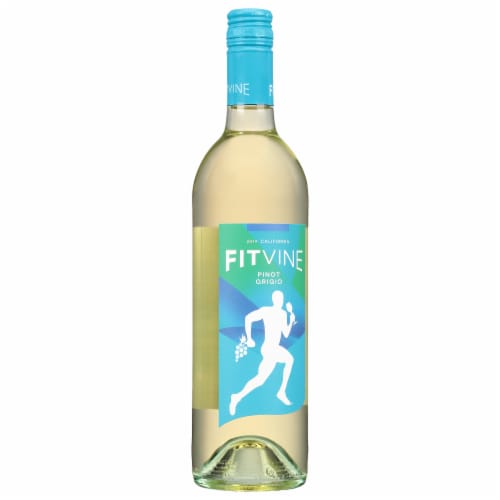 FitVine California Pinot Grigio 750 ml Perspective: left
