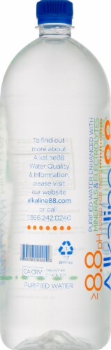 Alkaline88® Himalayan Minerals Bottled Water Perspective: left