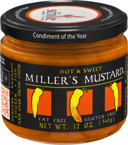 Miller's Hot & Sweet Mustard Perspective: left