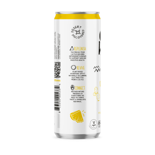 Caliwater® Pineapple Cactus Water Perspective: left