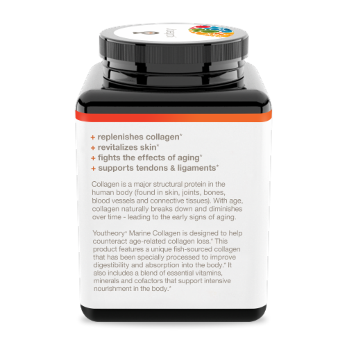 Youtheory® Marine Collagen Tablets Perspective: left