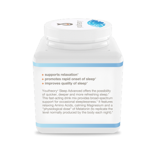 Youtheory® Sleep Nighttime Powder Perspective: left