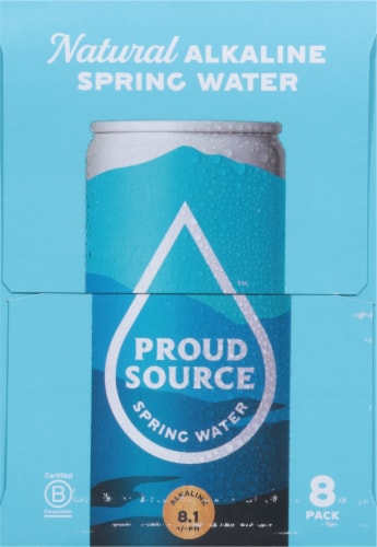 Proud Source Bottled Water Perspective: left