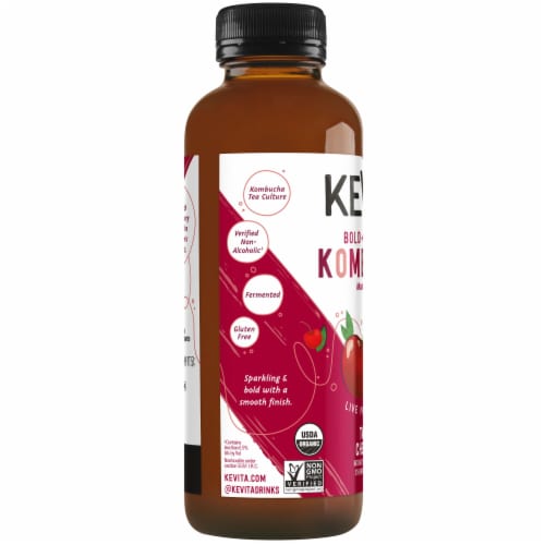 Kevita® Master Brew® Cherry Kombucha Perspective: left