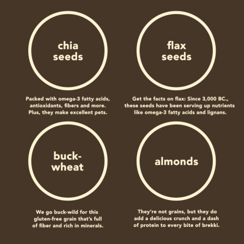 brekki Dark Chocolate Overnight Oats Perspective: left