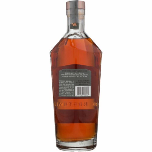 Westward American Single Malt Stout Cask Oregon Whiskey Perspective: left
