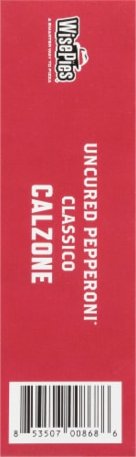 WisePies Uncured Pepperoni Classico Calzone Perspective: left