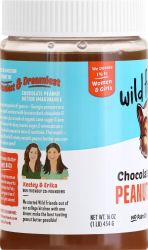 Wild Friends Foods Chocolate Coconut Peanut Butter Perspective: left