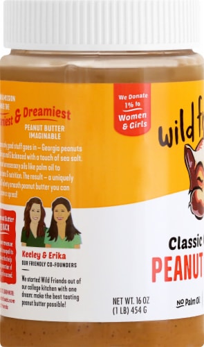 Wild Friends Foods Classic Creamy Peanut Butter Perspective: left