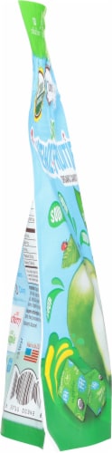 Torie & Howard Chewie Fruities Organic Sour Apple Candy Chews Perspective: left