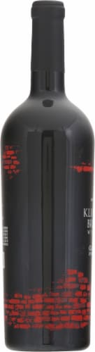 Klinker Brick Winery Old Vine Zinfandel California Red Wine Perspective: left