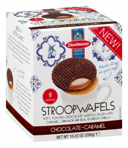 Daelmans Chocolate-Caramel Stroopwafels Perspective: left