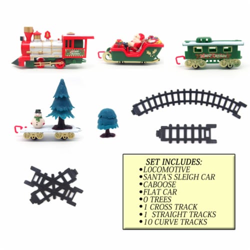 You can do 10 different forms of track! Christmas Train Santa Claus