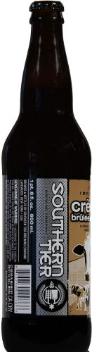 Southern Tier Brewing Company Creme Brulee Stout Perspective: left