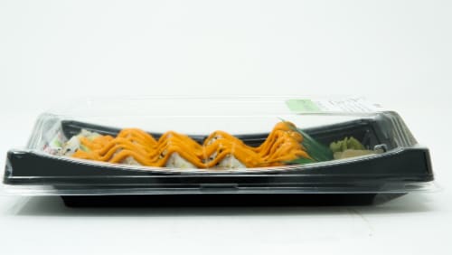 Yummi Sushi Spicy Salmon Roll Perspective: left
