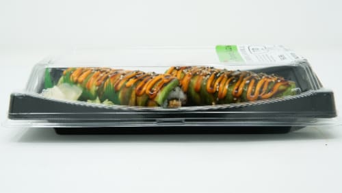 Caterpillar Sushi Roll Perspective: left