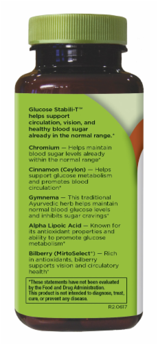 LifeSeasons® Glucose Stabili-T™ Vegetarian Capsules Perspective: left