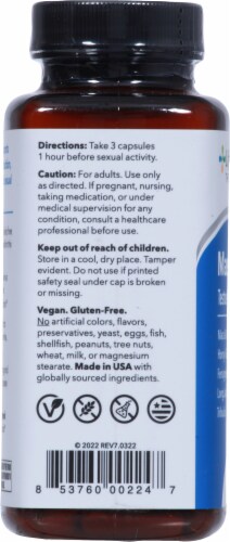 LifeSeasons Masculini-T Testosterone Support Vegetarian Capsules Perspective: left