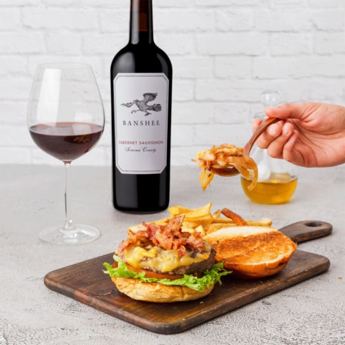 Banshee Cabernet Sauvignon Red Wine Perspective: left