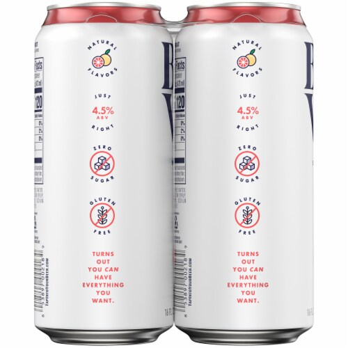 Bon & Viv Grapefruit Spiked Seltzer Perspective: left