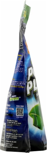 Green Gobbler Powder Plunger Toilet Bowl Clog Remover Perspective: left