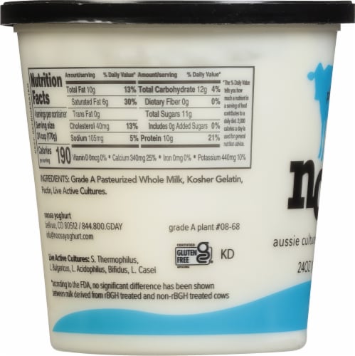 Noosa Plain Yoghurt Perspective: left