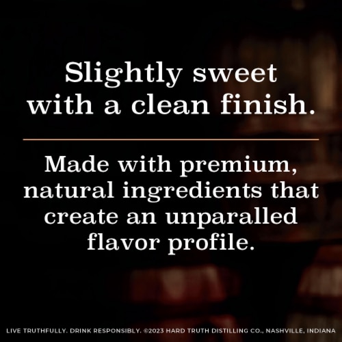 Hard Truth Cinnamon Flavored Vodka Perspective: left