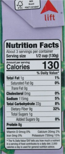 Jacks Quality® Organic Low Sodium Butter Beans Perspective: left