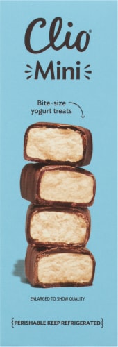 Clio® Salted Caramel Greek Yogurt Mini Bars Perspective: left