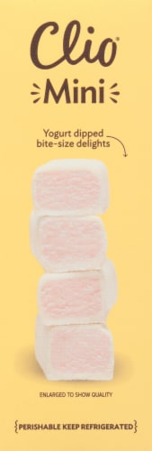 Clio® Strawberry Banana Mini Greek Yogurt Bars Perspective: left