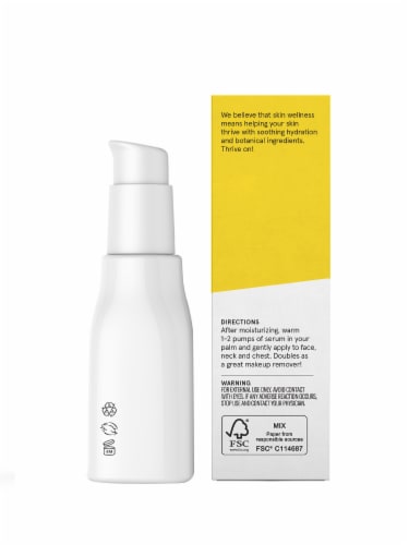 Acure® Organic Brightening Glowing Serum Perspective: left